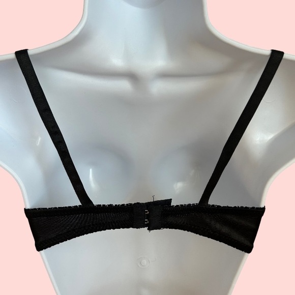 BLACK UNDERWIRE BRA - Picture 2 of 2